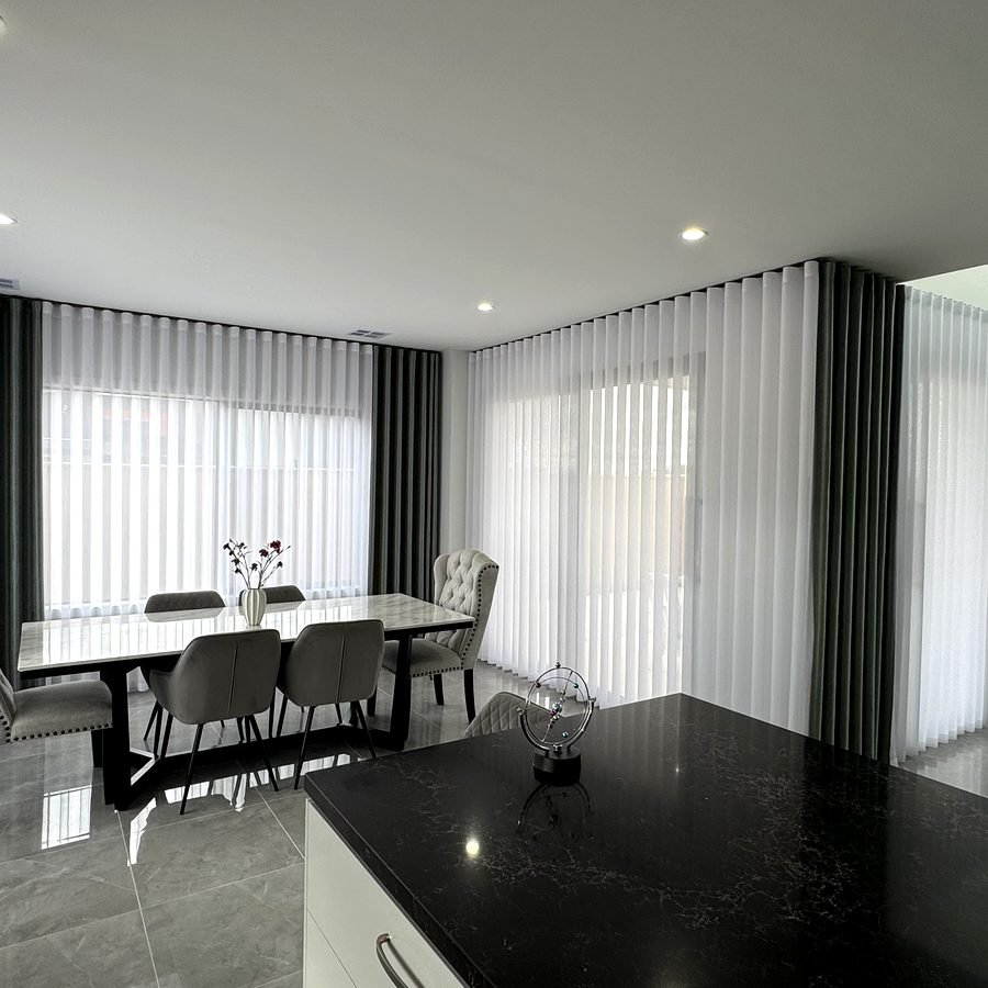 Custom Curtains — Melbourne Home